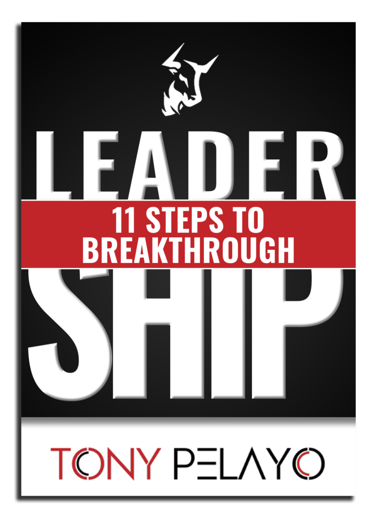 This is Tony's 11 Steps to Breakthrough